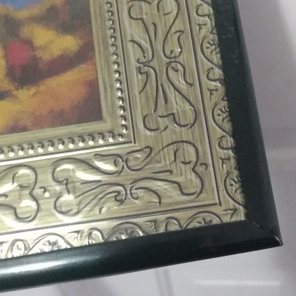 Nature Mediterranean field Tree landscape wall art decor framed picture - Picture 2 of 8